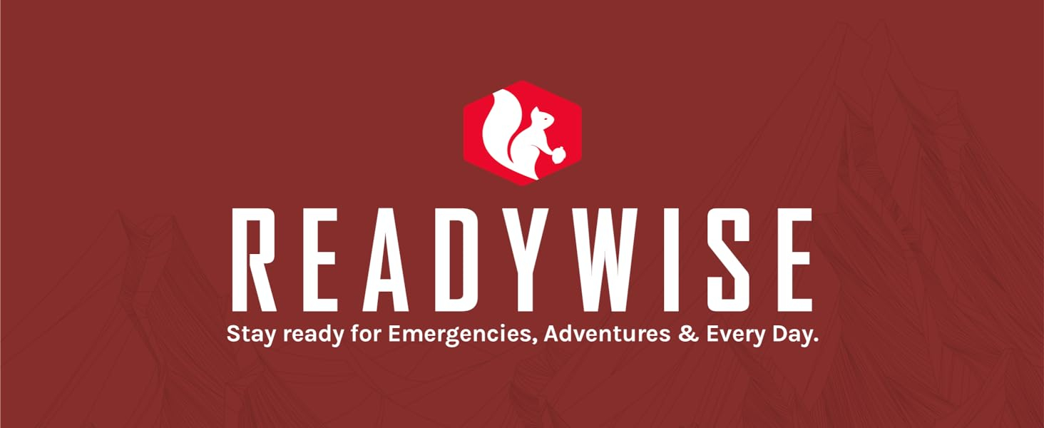 The ReadyWise logo. Text reads: ReadyWise.