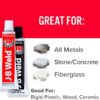 JB Weld Original Cold-Weld 8265-SUK Steel Reinforced Epoxy - Dark Grey - Image 3