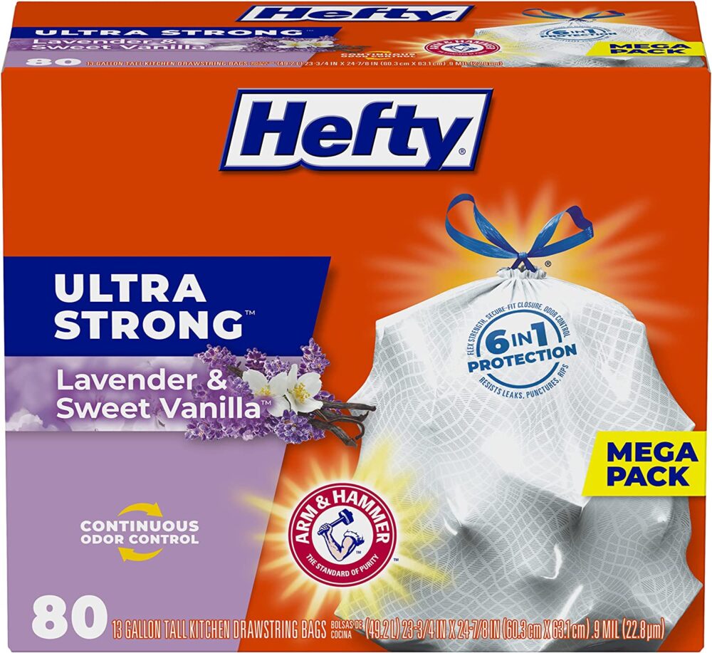Hefty Ultra Strong Tall Kitchen Trash Bags