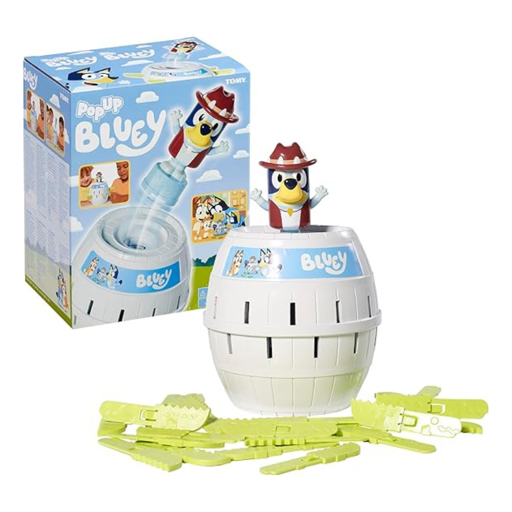 TOMY Games Pop Up Bluey Kids Game