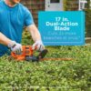 BLACK+DECKER Electric Hedge Trimmer, 17-Inch (BEHT150) - Image 2