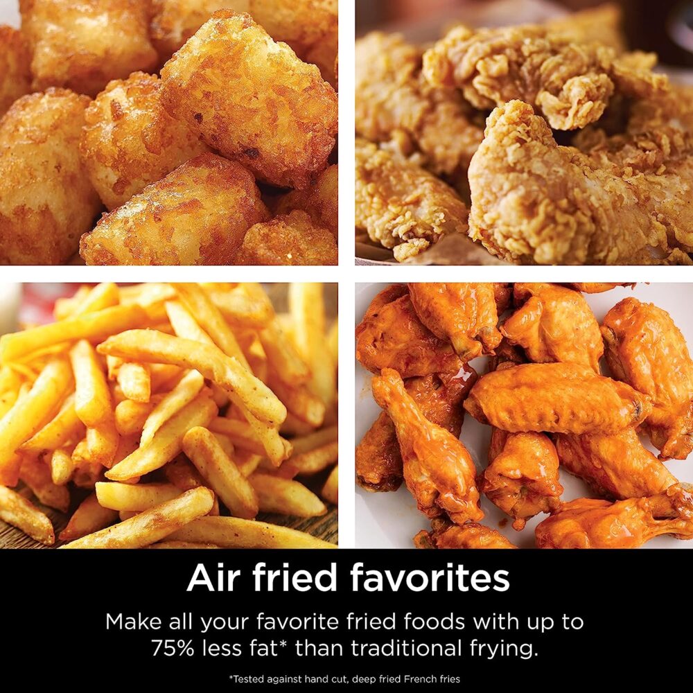 Ninja AF101 Air Fryer that Crisps, Roasts, Reheats, & Dehydrates, for Quick, Easy Meals - Image 3