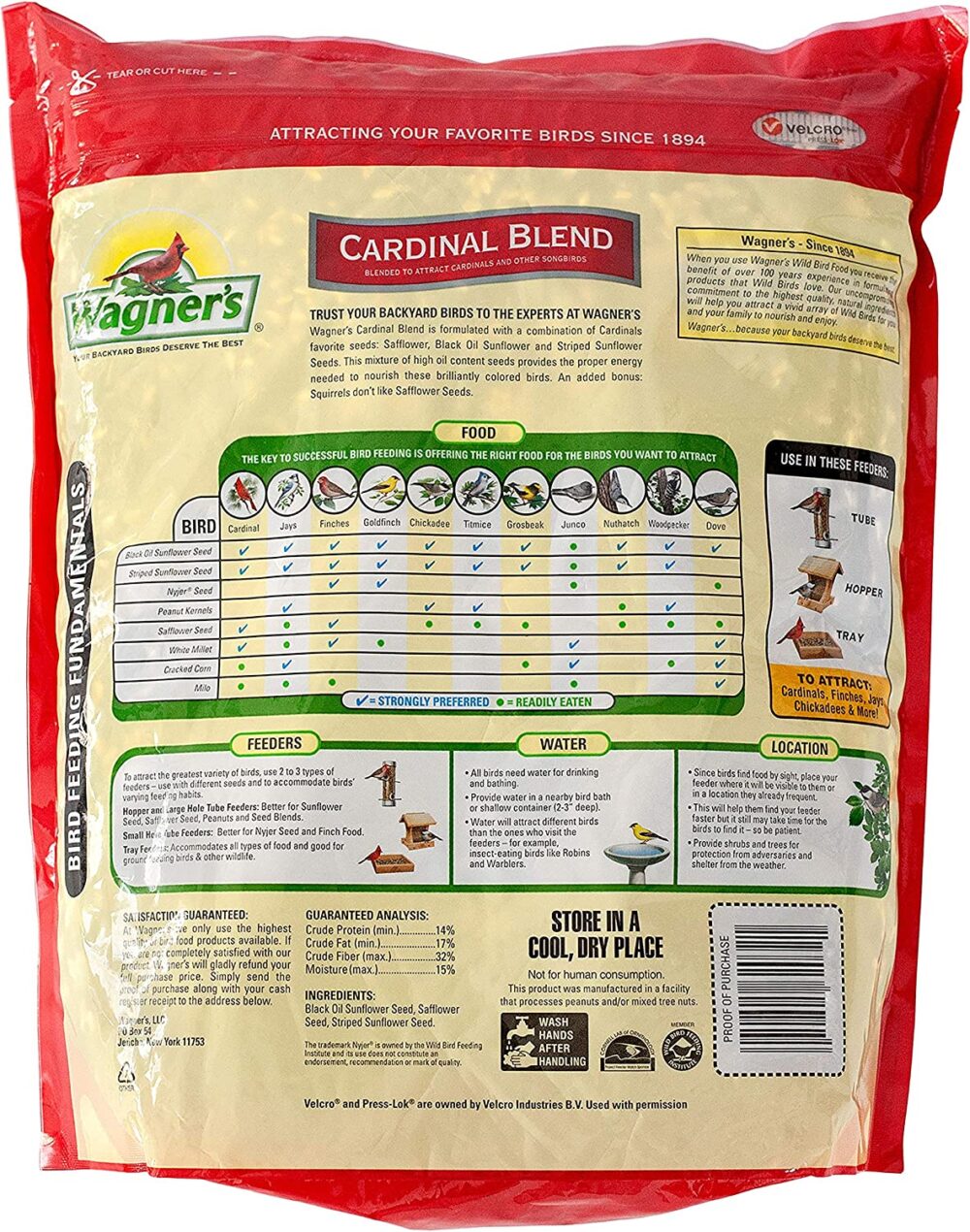 Wagner's 62032 Cardinal Blend Wild Bird Food - Image 2