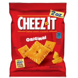Cheez-It Original Crackers, 2 Ounce Per Pack, 60 Per Case