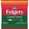 Folgers Decaffeinated Coffee Filter Pack 0.9 oz (0.06 lbs) 80 Per Case
