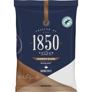 Folgers 1850 Ground Pioneer Blend 9 oz (0.56 lbs) 12 Per Case