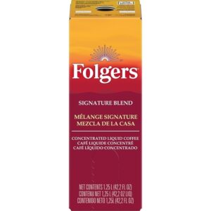 Folgers Liquid Signature Blend Coffee, 1.25 Liter, 2 Per Case