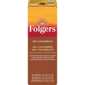 Folgers Colombian Liquid Coffee, 1.25 Liter, 2 Per Case