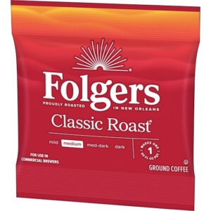Folgers Classic Fraction Pack, 1.05 Ounce, 1 Per Case