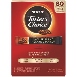 Nescafe Taster's Choice Stick Pack, 4.79 Ounces, 6 Per Case