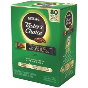 Nescafe Taster's Choice Decaf Stick Pack, 4.79 Ounces, 6 Per Case