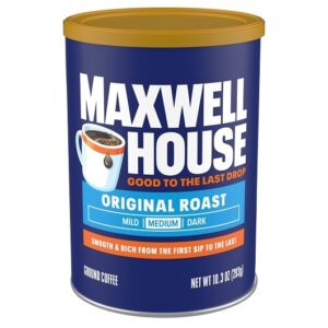 Maxwell House Original Roast Ground Coffee 10.3 oz (0.64 lbs) 6 Per Case
