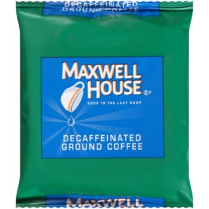 Maxwell House Decaffeinated Ground Coffee, 1.1 Ounce, 42 Per Case