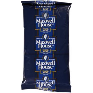 Maxwell House Coffee Master Blend Caffeinated Urn 8.75 oz (0.55 lbs) 28 Per Case
