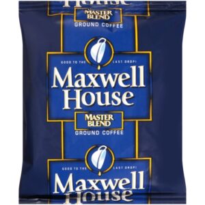 Maxwell House Coffee Master Blend Ground Coffee, 1.25 Ounce, 42 Per Case