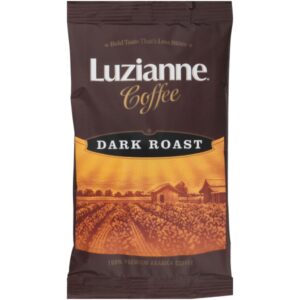 Luzianne Dark Coffee, 2.25 Ounces, 1 Per Pack, 36 Per Case