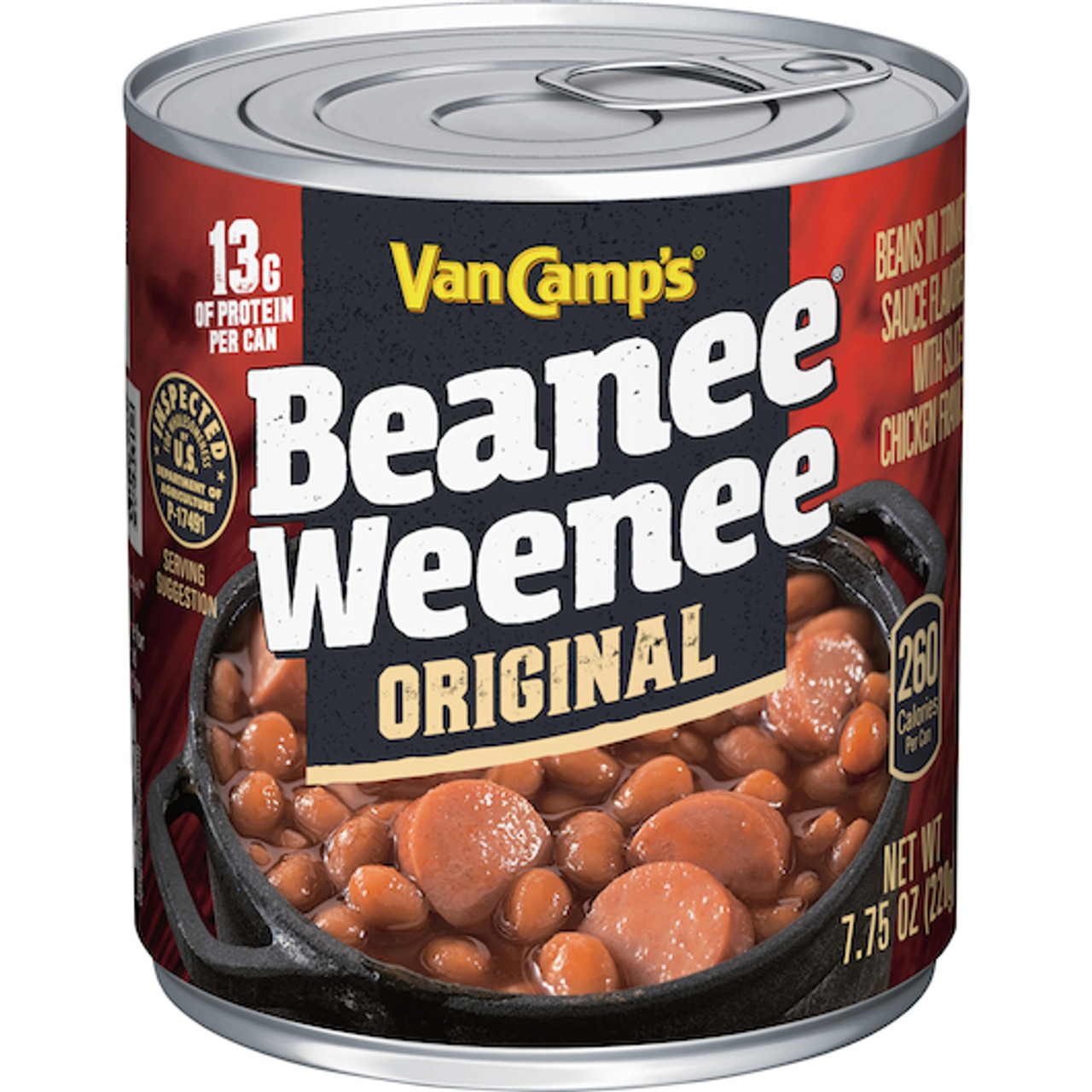 Van De Kamp s Van Camp Beanee Weenees, 7.75 Ounce, 24 Packs