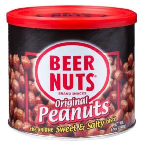 Beer Nuts Original Sweet & Salty Peanuts, 12 Ounces, 12 Per Case