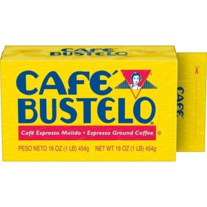 Cafe Bustelo Coffee Ground Brick, 16 Ounce, 12 Per Case