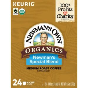 Newman's Own Coffee K-Cup Pod Special Blend, 24 Count, 4 Per Case