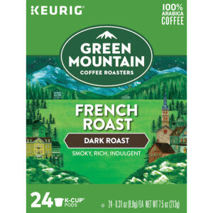 Green Mountain Coffee K-Cup Pod French Roast 96 Per Case
