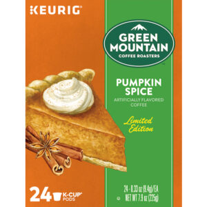 Green Mountain Coffee Pumpkin Spice K-Cup Pods 96 Per Case