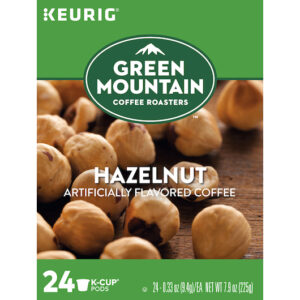 Green Mountain Coffee K-Cup Pod Hazelnut 96 Per Case