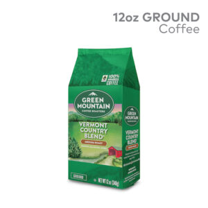 Green Mountain Coffee Ground Vermont Country Blend, 12 Ounce, 6 Per Case
