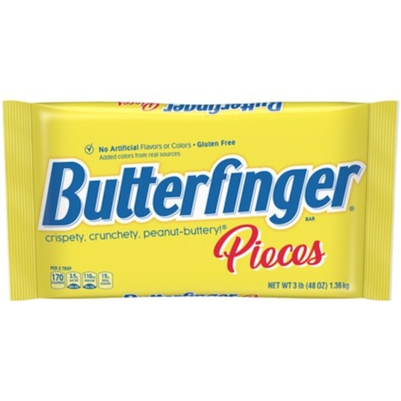 Nestle Butterfinger Pieces Candy, 3 Pounds (Pack of 6)