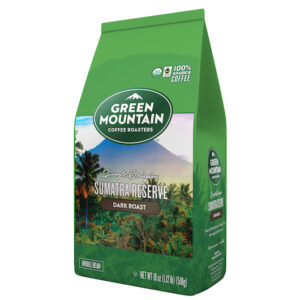 Green Mountain Coffee Whole Bean Sumatran Reserve 18 oz (1.13 lbs) 6 Per Case