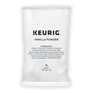 Keurig Green Mountain Vanilla Powder Bagged, 12 Pound, 1 Per Case