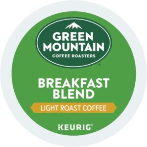 Green Mountain Coffee Kcup Breakfast Blend, 10 Count, 6 Per Case