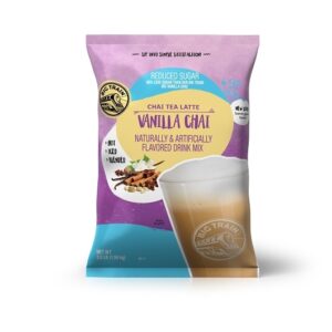 Big Train Chai Tea No Sugar Added Vanilla 3.5 lbs (56 oz) 4 Per Case