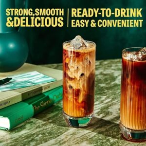 Wandering Bear Coffee Straight Black Cold Brew, 32 Fluid Ounce, 6 Per Case