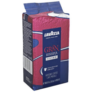 Lavazza Coffee Ground Riserva Filter Dark, 8.01 Ounces, 20 Per Case