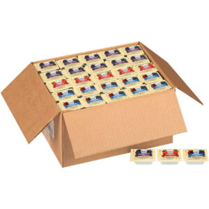 Heinz Single Serve Assorted Jelly 12g Cup 80 Grape, 80 Strawberry, 40 Blackberry (200 Count)