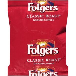 Folgers Caffeinated Ground Regular Coffee Urn, 6.3 Ounces, 1 Per Case