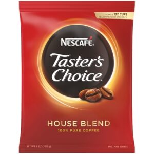 Tasters Choice Coffee Pouch 8 oz (0.5 lbs) 12 Per Case