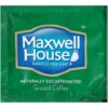 Maxwell House Filter Pack Decaffeinated Ground Coffee, 0.7 Ounce, 100 Per Case