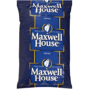 Maxwell House Coffee Regular Roast Dispenser 4 lbs (64 oz) 6 Per Case