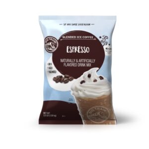 Big Train Espresso Blended Ice Coffee 3.5 lbs (56 oz) 5 Per Case