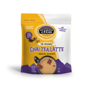 Oregon Chai The Original Chai Tea Latte Bulk Dry Mix, 3 Pound, 4 Per Case