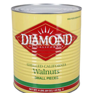 Diamond Small Walnut Pieces, 4 Pound, 6 Per Case