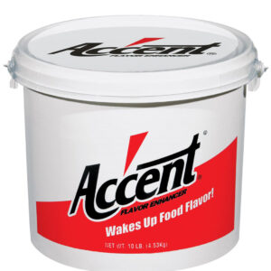 Accent Flavor Enhancer, 10 Pound Tub, 1 per Case