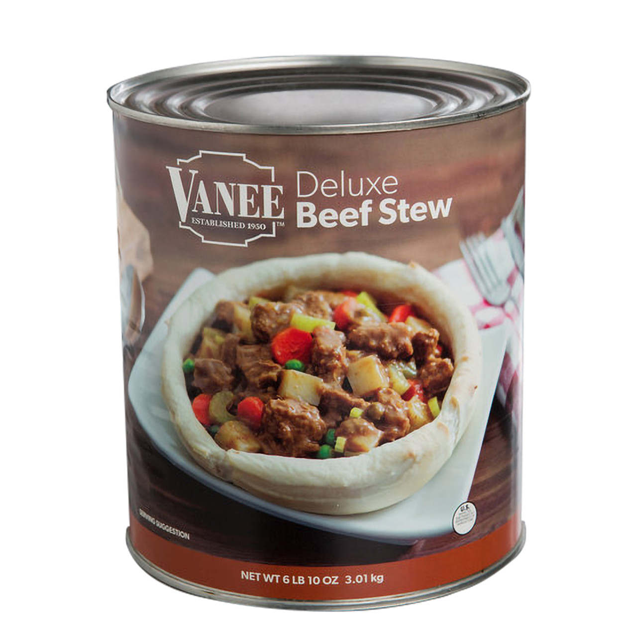 Vanee Deluxe Beef Stew, 106 Ounce, 6 per Case