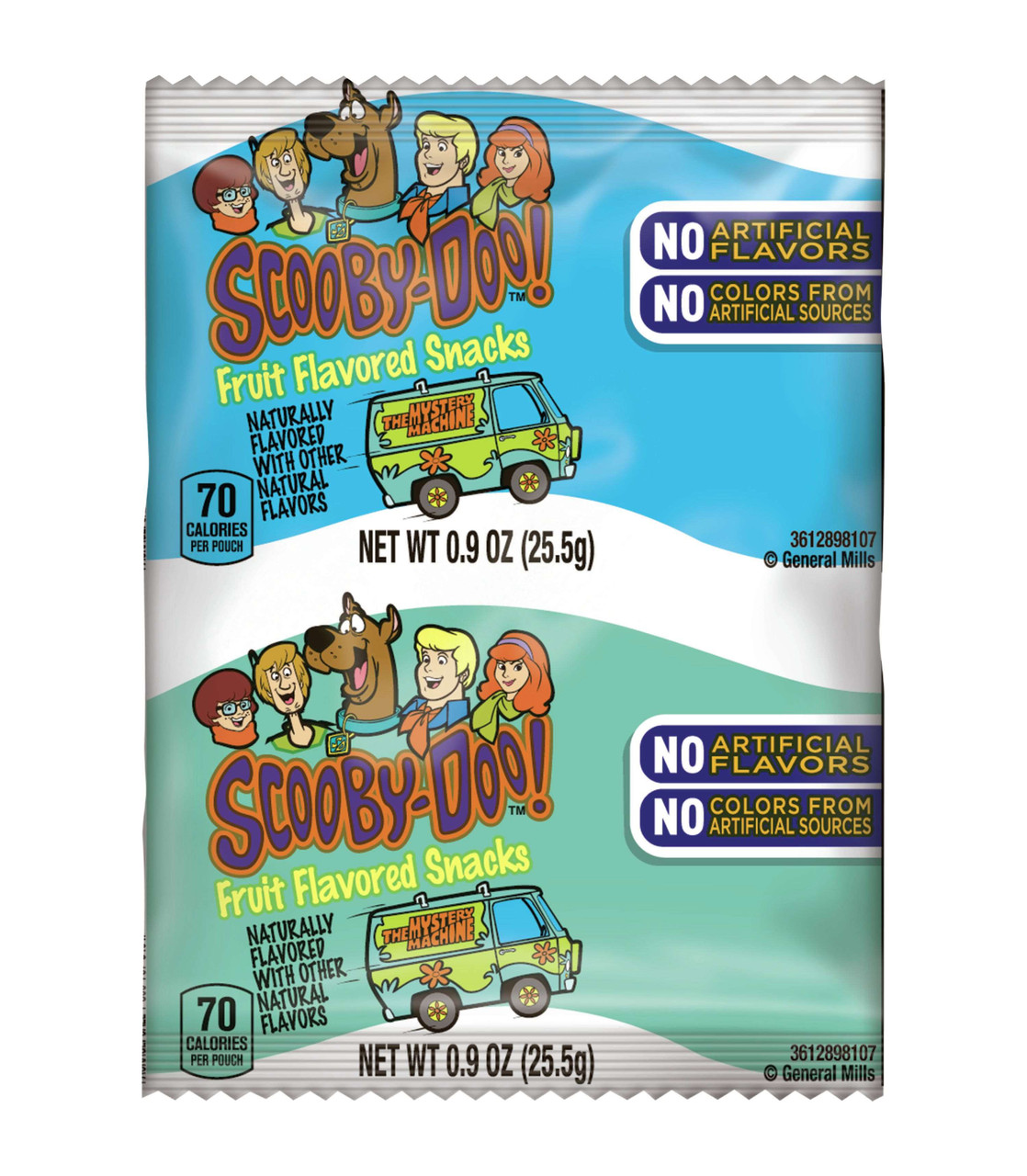 Betty Crocker Scooby Doo Fruit Snacks, 0.9 Ounce, 96 Per Case