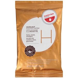 Seattle's Best Ground Hazelnut Fraction Pack Caffeinated Coffee, 2 Ounce, 42 Per Case