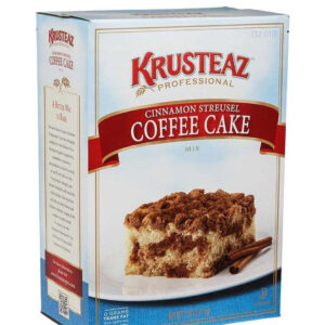 Krusteaz Professional Cinnamon Streusel Coffee Cake Mix, 7 Pound, Pack of 6