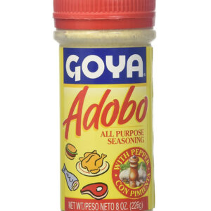 Goya Adobo with Pepper, 8 Ounces, 24 per Case