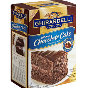 Ghirardelli Ultimate Chocolate Cake Mix, 7 Pound, Pack of 4